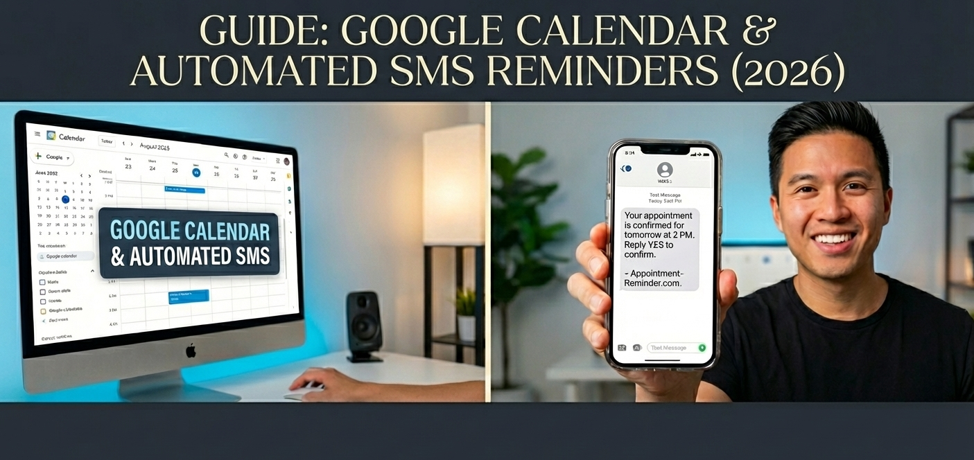Google Calendar Text Reminders